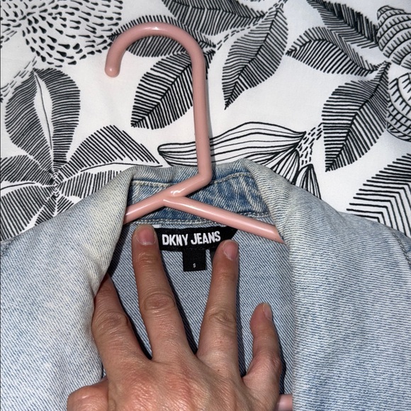 DKNY Light Blue Denim Jacket - Picture 2 of 4